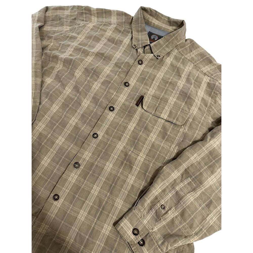 Weatherproof Long Sleeve Button Down XL